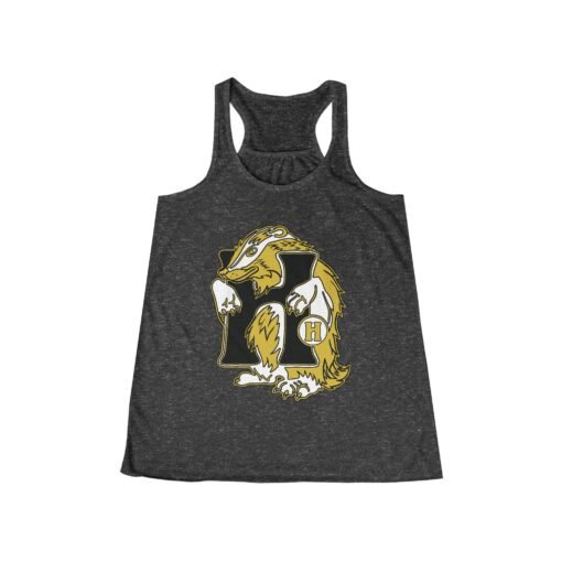 🦡💛 House of Badger Women’s Flowy Racerback Tank – Loyal, Laid-Back, and Magical - Image 8