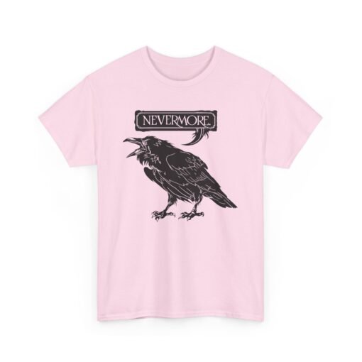 Nevermore The Raven | Unisex | Heavy Cotton | T-Shirt | Poe | Poetry | Gothic - Image 20