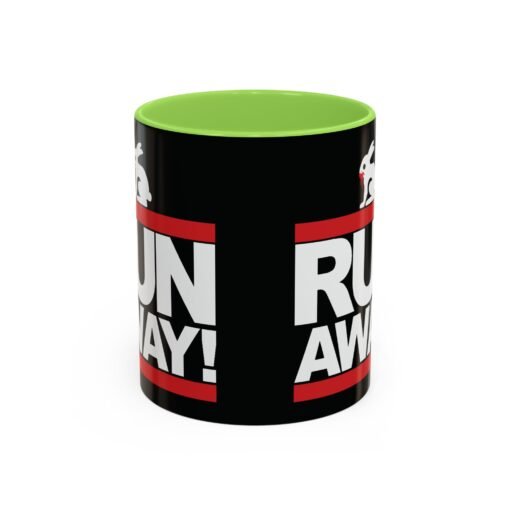 🐇 RUN AWAY Accent Color Mug – Monty Python Mayhem with Every Sip - Image 13