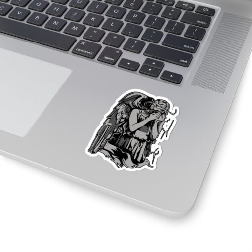 🗿👁️ Weeping Angel Indoor Sticker – Don’t Blink! - Image 14
