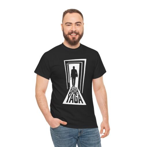 🖤🔫 Baba Yaga Unisex T-Shirt – The Shadow That Brings Fear - Image 4