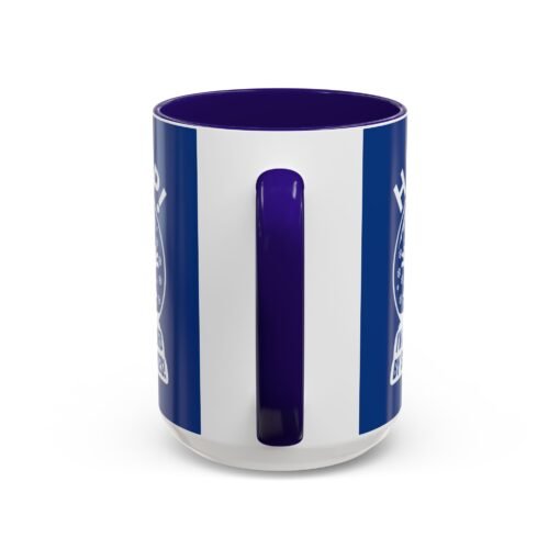 ☕❄️🎄 Help! I'm Surrounded By Snowflakes Color Accent Mug – Sip with Seasonal Sass - Image 35