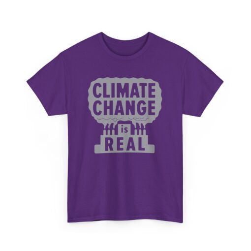 🌍💨 Climate Change Is Real Unisex T-Shirt – A Message in the Smoke - Image 20