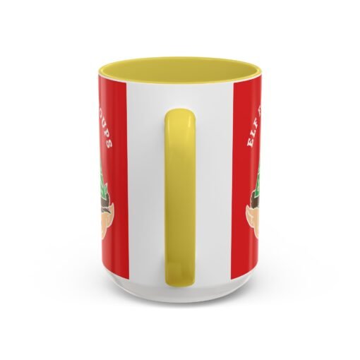 ☕🍬 Elf Food Groups Color Accent Mug – Sweet Sips from the North Pole - Image 91