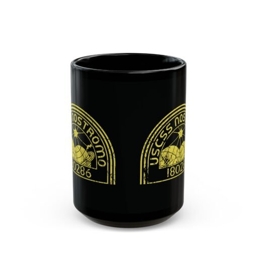 🚀☕ USCSS Nostromo Black Mug – Sip Like You’re Part of the Crew - Image 5