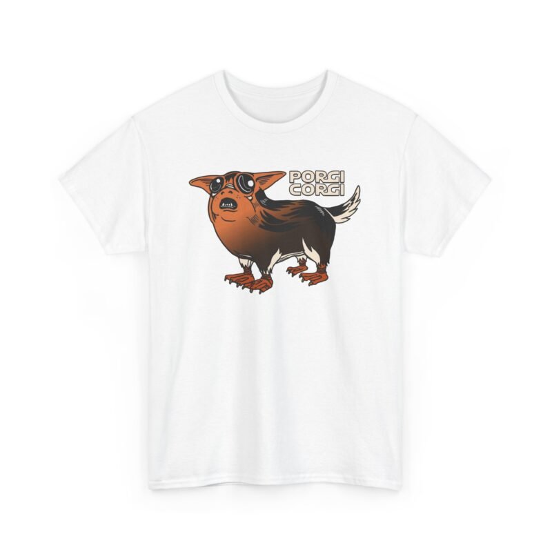 🐶🐧✨ Porgi Corgi Unisex T-Shirt – The Cutest Galactic Mix in the Universe