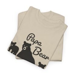 Alternative view of 🐻👕 Papa Bear Unisex T-Shirt – Leading the Pack in Style