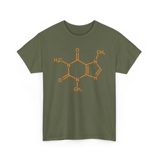 ☕🧪 Caffeine Molecule Unisex T-Shirt – Fuel Your Brain in Style - Image 12
