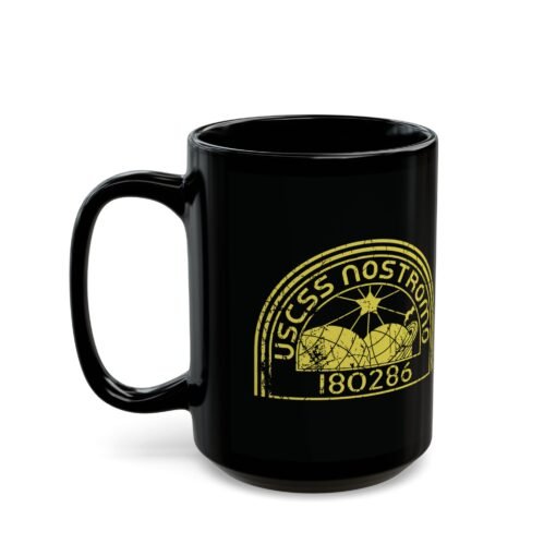 🚀☕ USCSS Nostromo Black Mug – Sip Like You’re Part of the Crew - Image 7