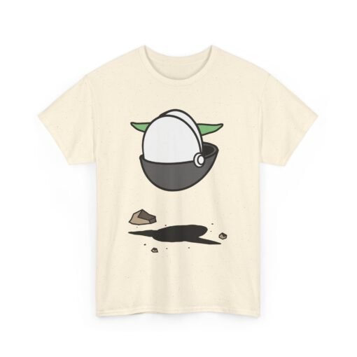 👶🛸🌌 Floating Away Unisex T-Shirt – Grogu On the Go - Image 13