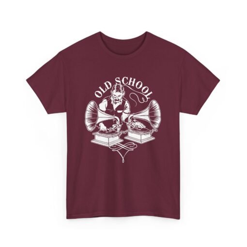 Old School DJ | Unisex | Heavy Cotton | T-Shirt | Music | Disc Jockey - Image 12