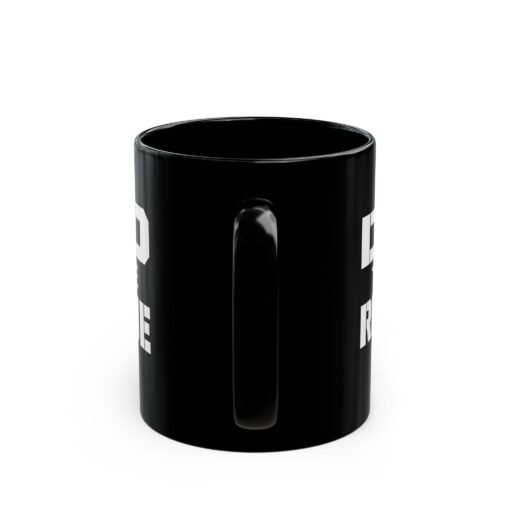 🛠️☕ Dad to the Rescue (Yet Again) Black Mug – Caffeine for the Everyday Hero - Image 5