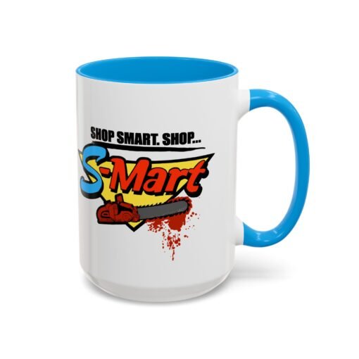 ☕️ Shop Smart... Shop S-Mart Color Accent Mug – Groovy Sips Start Here - Image 66