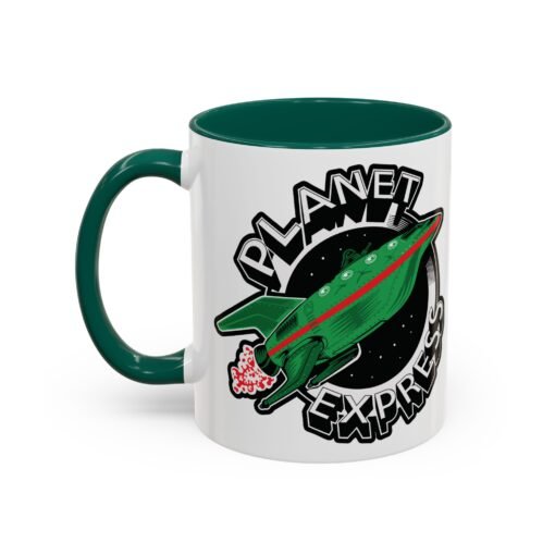 ☕ Planet Express Color Accent Mug – Fuel Your Day, 31st Century Style - Image 12