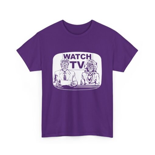 📺👽 Watch TV Unisex T-Shirt – Inspired by They Live, Powered by Paranoia - Image 18