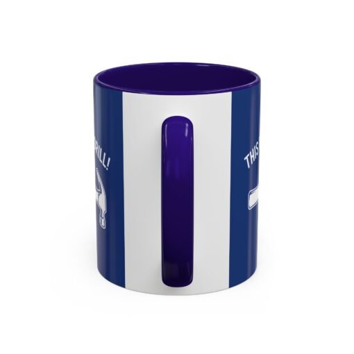 ☕ This Is Not A Drill Color Accent Mug – Sip With a Side of Sarcasm - Image 11