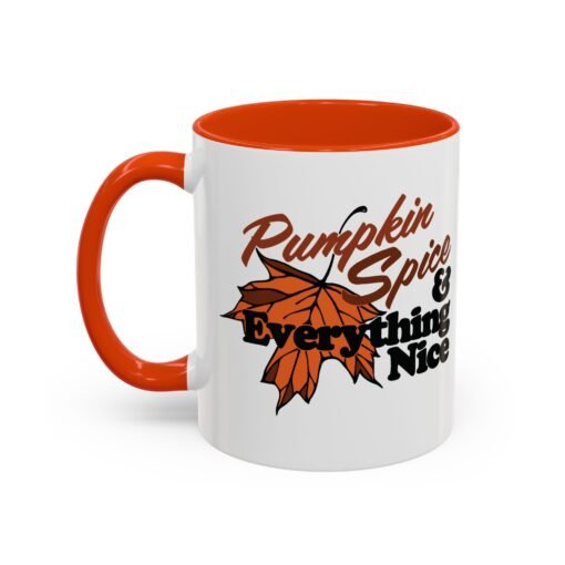 🎃☕ Pumpkin Spice & Everything Nice Accent Mug – Sip into Autumn - Image 16