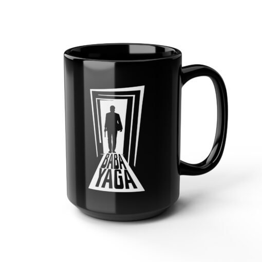 ☕🔫🖤 Baba Yaga Black Mug – For the Legend They Whisper About - Image 12