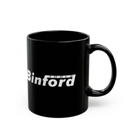 🔧☕ Binford Tools Black Mug – More Coffee, More Power - Image 4