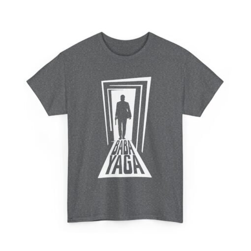 🖤🔫 Baba Yaga Unisex T-Shirt – The Shadow That Brings Fear - Image 15