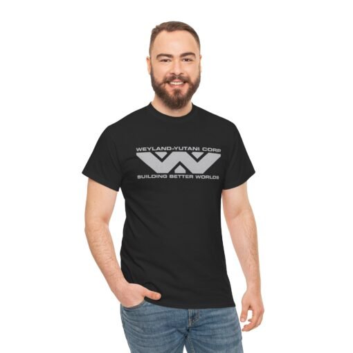 👽🏢 Weyland-Yutani Corp Unisex T-Shirt – Building Better Worlds (and Killer Style) - Image 4