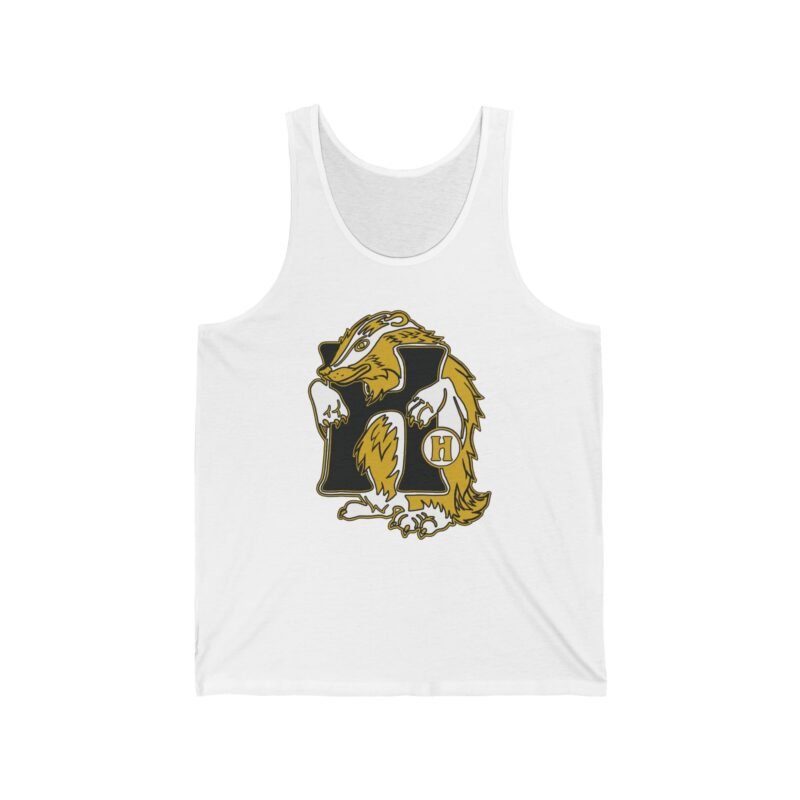🦡💛 House of Badger Unisex Jersey Tank Top – Loyal Looks, Everyday Comfort
