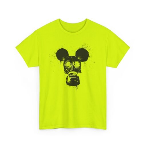 🐭☣️ Gas Mask Mouse Unisex T-Shirt – Cute, Creepy, and Ready for Anything - Image 26