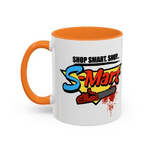 ☕️ Shop Smart... Shop S-Mart Color Accent Mug – Groovy Sips Start Here - Image 20