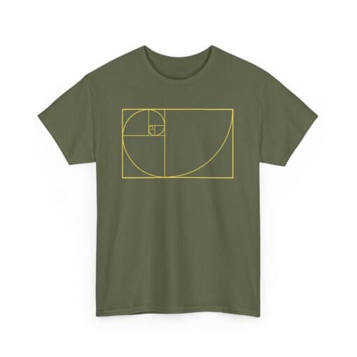 📐 Golden Ratio Spiral Unisex T-Shirt – Where Math Meets Aesthetic - Image 12
