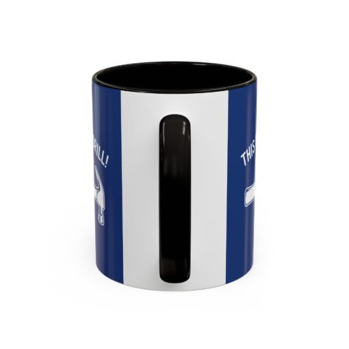 ☕ This Is Not A Drill Color Accent Mug – Sip With a Side of Sarcasm - Image 7