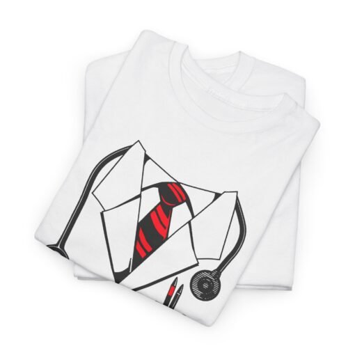 🩺👕 Doctor Costume Unisex T-Shirt – Paging Dr. Awesome - Image 3