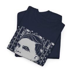 Alternative view of 🧠💻 Alan Turing Unisex T-Shirt – Codebreaker. Visionary. Icon.