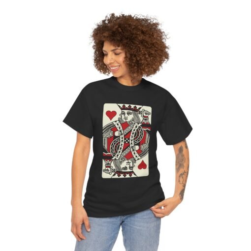 ♥️👑 King of Hearts Unisex T-Shirt – Rule Your Style - Image 6