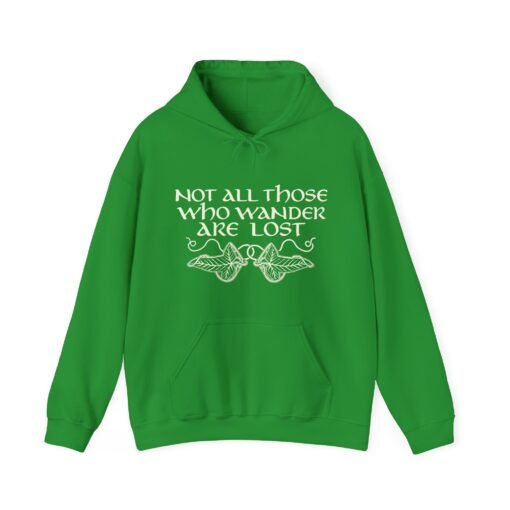🌿 Not All Those Who Wander Are Lost Unisex Hoodie – For the True Adventurer - Image 14