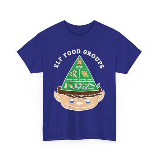 🍬 Elf Food Groups Unisex T-Shirt – Sweet Style, Straight from the North Pole - Image 16