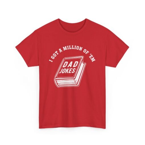 📚😄 Dad Joke Master Unisex T-Shirt – “I Got a Million of ’Em!” - Image 21