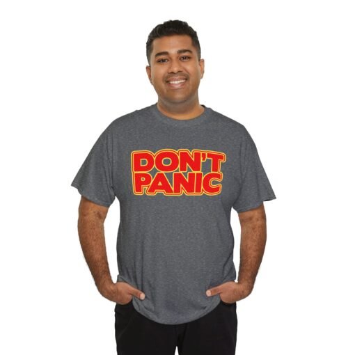 👕 Don't Panic Unisex T-Shirt – Stay Cool, Look Cooler - Image 4