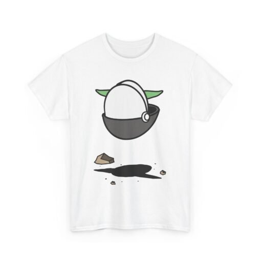 👶🛸🌌 Floating Away Unisex T-Shirt – Grogu On the Go - Image 10
