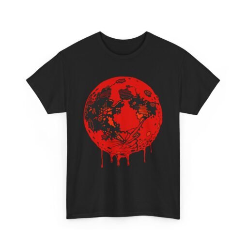 🌕🩸 Blood Moon Unisex T-Shirt – Lunar Looks That Kill