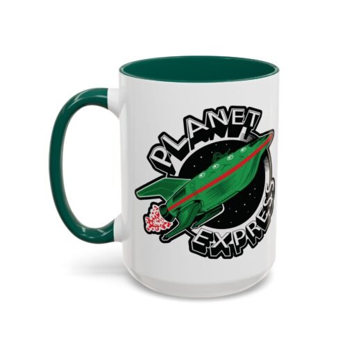 ☕ Planet Express Color Accent Mug – Fuel Your Day, 31st Century Style - Image 28