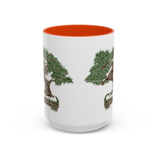 🌳 Bonsai Tree Accent Mug – Sip in Stillness - Image 77