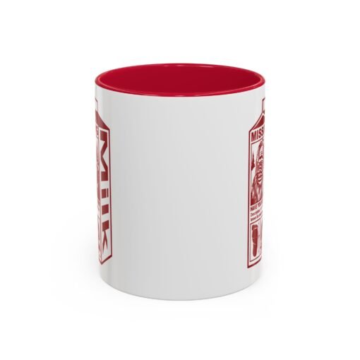 🦶🥛 Missing Bigfoot Color Accent Mug – Sip Like a Legend - Image 2