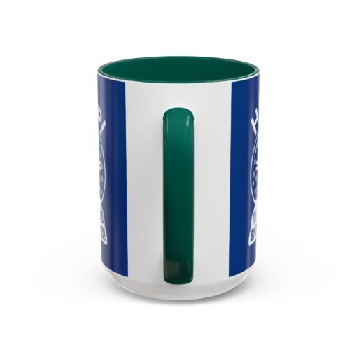 ☕❄️🎄 Help! I'm Surrounded By Snowflakes Color Accent Mug – Sip with Seasonal Sass - Image 43