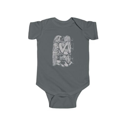 🍼👁️ Weeping Angel Baby Bodysuit – Don’t Blink, They Grow Fast! - Image 4