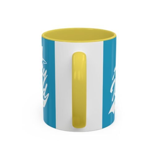 🦈 Amity Island Color Accent Mug – Welcomes You (and the Shark) - Image 4