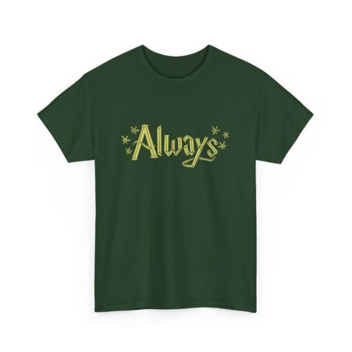 ✨🖤 Always Unisex T-Shirt – A Magical Word That Says It All - Image 16