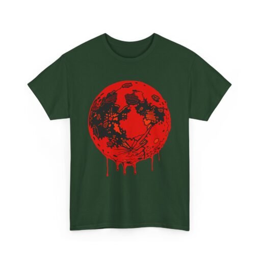 🌕🩸 Blood Moon Unisex T-Shirt – Lunar Looks That Kill - Image 18