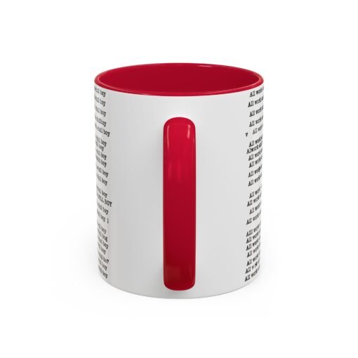 ☕ All Work and No Play Color Accent Mug – A Sip of Madness - Image 43