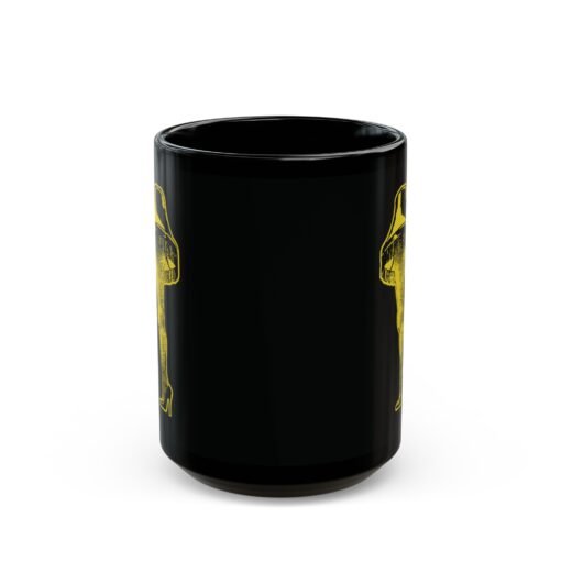 🎄🦵 Major Award Black Mug – Sip With a Touch of Glorious Glow - Image 7