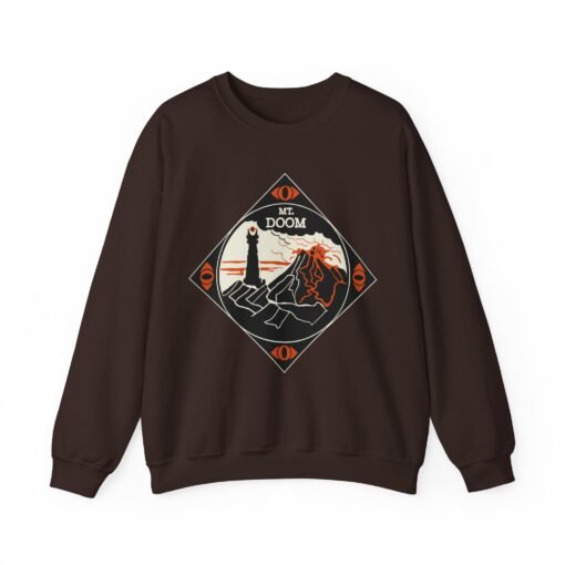🔥 Mount Doom & Eye of Sauron Unisex Sweatshirt – Dark Elegance for Bold Fans - Image 15
